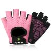 Breathable Fitness Gloves Gym Weightlifting Yoga Bodybuilding Training Sports Thin Non-slip Half Finger Cycling Gloves Equipment - Black XL4 - China