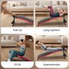 Multi-Position Adjustable Utility Bench for Home Gym Weightlifting and Strength Training, Sit-up Chair Collapsible Design - as Pic