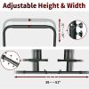 Power Tower Dip Station Pull Up Bar Stand Adjustable Height Heavy Duty Multi-Function Fitness Training Equipment - as Pic