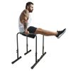 Power Tower Dip Station Pull Up Bar Stand Adjustable Height Heavy Duty Multi-Function Fitness Training Equipment - as Pic