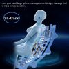 SL type pulley guide -durable leather-2D motor-massage manipulator-Space Saver Design- Track Sliding Zero Gravity Multifunction Massage Chair - as Pic