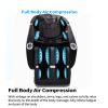 SL type pulley guide -durable leather-2D motor-massage manipulator-Space Saver Design- Track Sliding Zero Gravity Multifunction Massage Chair - as Pic