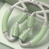 1pc Adjustable Muscle Roller Massager For Sore Muscle Pain Relief - Green