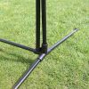 Portable Large Volleyball Net Badminton Net with Carrying Bag Stand/Frame 17FT - as Pic