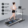 Walking Pad, Treadmill Under Desk with Wide Belt 2.5HP Portable Walking Treadmill Under Desk for Home and Office, Installation-Free Standing Desk Trea