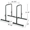 Power Tower Dip Station Pull Up Bar Stand Adjustable Height Heavy Duty Multi-Function Fitness Training Equipment - as Pic