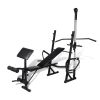 Fitness Workout Bench for Home Gym - Black