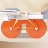 Automatic Rebound Abdominal Wheel Instantly Shape Abs for All - Tangerine