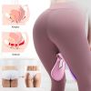 Butt Trainer; Pelvic Floor Muscle Correction; Exerciser For Inner Thighs Postpartum Rehabilitation; Buttocks; Legs; Home Gym Fitness Equipment - Pink