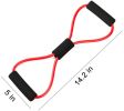 Figure-8 Resistance Band for Strength and Stability Exercises - Red