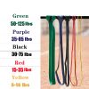 Unisex Fitness Band Pull Up Elastic Rubber Bands Resistance Loop Energy Set Home Gym Workout Expander Strengthen Trainning - Green