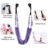 Adjustable Aerial Yoga Strap; Hammock Swing Stretching Strap; Anti-Gravity Inversion Pilates Hammock Belts For Gym Flexibility - Purple