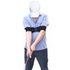 1pc Black Golf Swing Action Posture Corrector For Outdoor Sports Training - Black