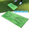 1pc Golf Training Swing Detection Mat; Golf Garden Grassland Practice Training Equipment; Mesh Aid Cushion 30x60CM(11.81*23.62in) - Golf Training Mat