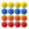 12pcs/Pack Golf PU Ball Soft Ball Practice Ball - Mixed Color