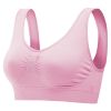 3 Pack Sport Bras For Women Seamless Wire free Bra Light Support Tank Tops For Fitness Workout Sports Yoga Sleep Wearing - LP_LB_Nude - XL