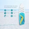 Stand Up Paddle Board 126"√ó32"√ó6" Extra Wide Thick Sup Board with Premium Sup Accessories & Backpack, Non-Slip Deck, Leash, Adjustable Paddle, Hand