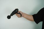 Massage Gun for Home Gym Fascial Gun Muscle Massager with 4 Massage Heads and Carry Bag - as Pic