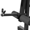 Fitness Workout Bench for Home Gym - Black