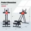 LCD Monitor Home Power Plank Abdominal Workout Equipment - Black - Exercise & Fitness