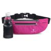 1pc Unisex Water Bottle Waist Bag; Multifunctional Elastic Phone Belt Bag; Fitness Training Equipment For Outdoor Sports Running - Purple