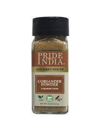 Pride of India – Coriander Seed Ground – Authentic Indian Spice – Freshly Packed Gourmet Spice – Must Ingredient in Indian & Middle Eastern Cuisines – (size: 1.50 oz)