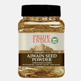 Pride of India – Ajwain Seed Powder – Gourmet Indian Spice – Made from Fresh Carom Seeds – Rich in Nutrients – Aromatic & Flavorful – Easy to Use - 2. (size: 8 oz)